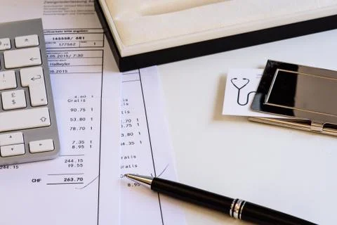 Office desk Stock Photos