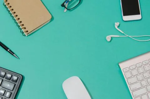 Office desk Stock Photos