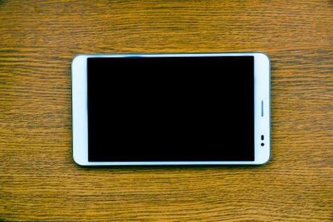 Office desk with tablet computer Stock Photos