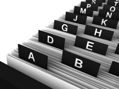 Office Directory Stock Illustration