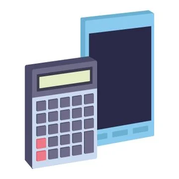 Office elements and business symbols Illustrazione stock