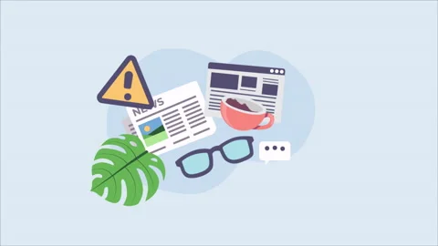 Office Elements Stock Footage 232201430