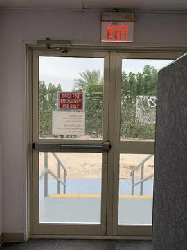 Office Emergency Exit Photos
