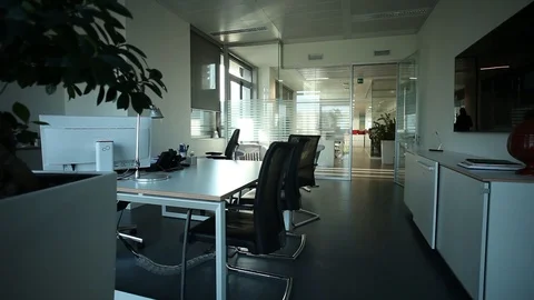Office empty Stock Footage 101120184