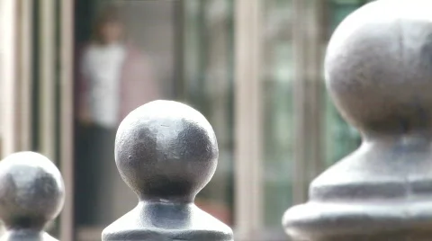 Office entrance 2 Video stock 741153