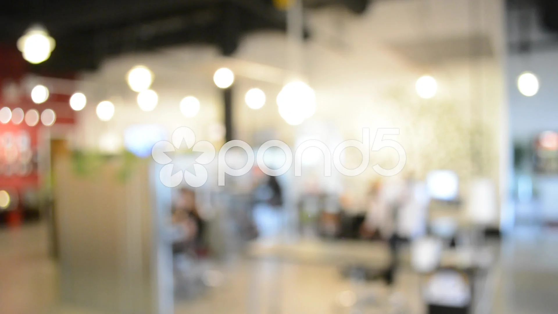 Office Environment Blurry Defocused Back... | Stock Video | Pond5