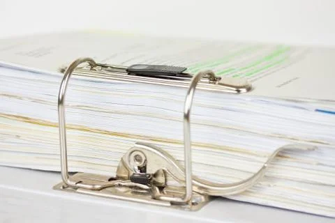 Office file Foto stock