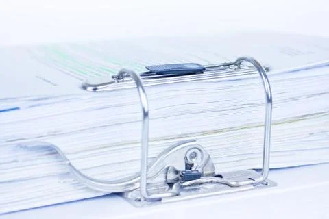 Office file Foto stock