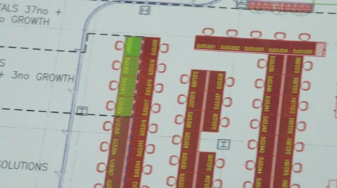 Office Floor Plan Vídeo Stock 39219108