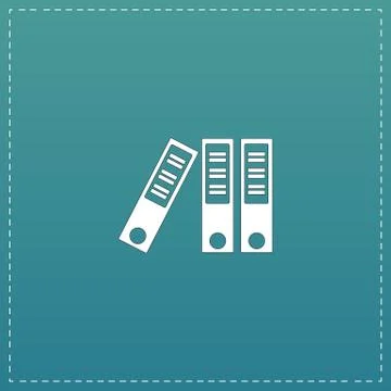 Office folder icon 스톡 일러스트