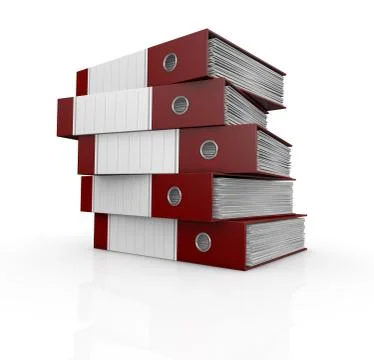 Office folder Stock Illustration
