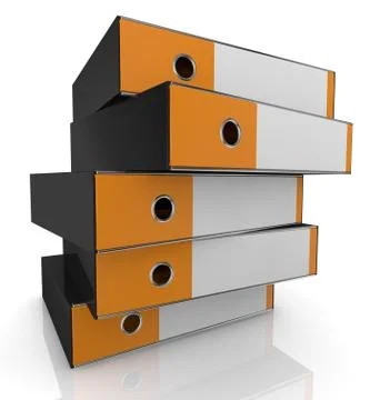 Office folder Stock Illustration