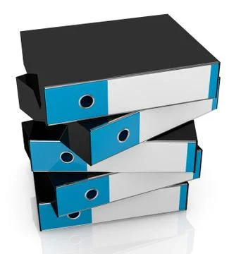 Office folder Stockillustratie