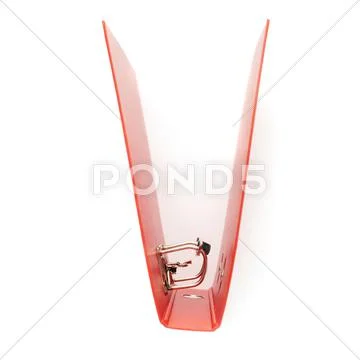 Office folder isolated over the white background Stock Photos