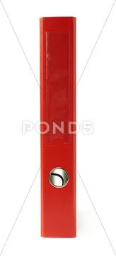 Office folder isolated over the white background Stock Photos