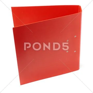Office folder isolated over the white background Stock Photos