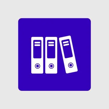 Office folder sign symbol. イラスト素材