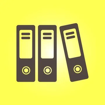 Office folder sign symbol. イラスト素材