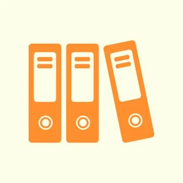 Office folder sign symbol. イラスト素材