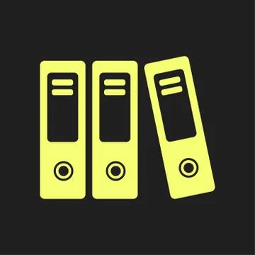 Office folder sign symbol. イラスト素材