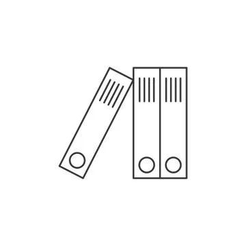 Office folder vector design template illustration Stock Illustration