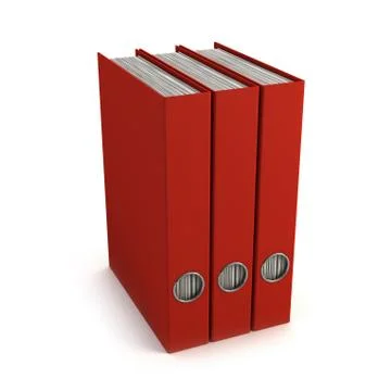 Office folders Stock Illustration