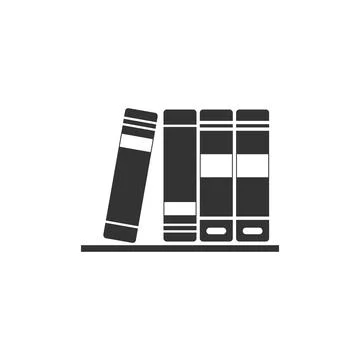Office folders with papers and documents icon isolated. Archives folder sign Stock Illustration