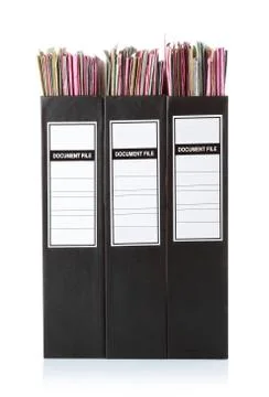 Office folders 스톡 사진