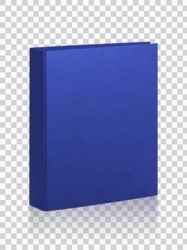 Office folders, transparent background Stock Illustration