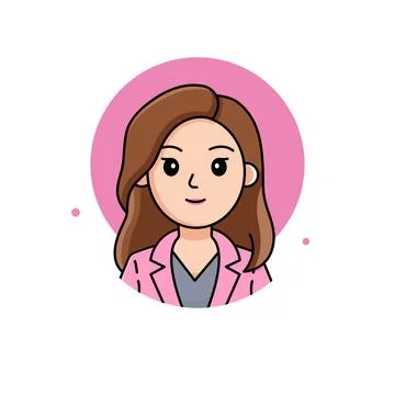 Office girl final Illustration
