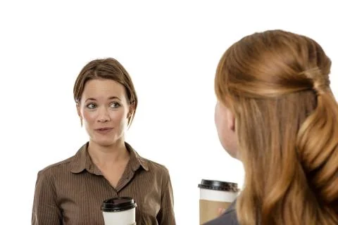 Office gossip Stock Photos