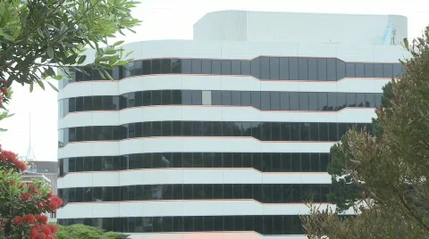 Office to headstones Stock Footage 306738