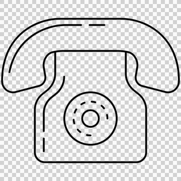 Office hotline Illustrazione stock