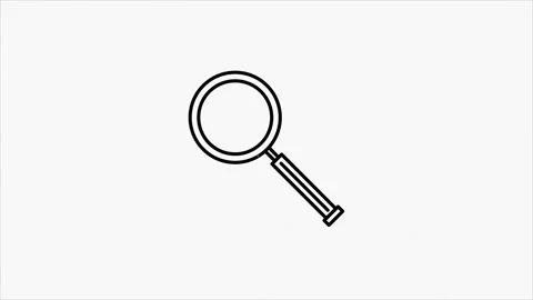 Office icon. Glitch shadow icon set. Office, great design for any purposes Stock Footage 153840239