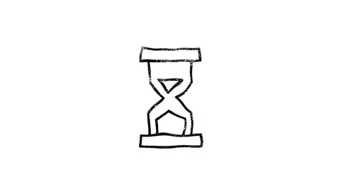 Office icon. Hand draw shadow icon. Office, great design for any purposes Stock Footage 153815126