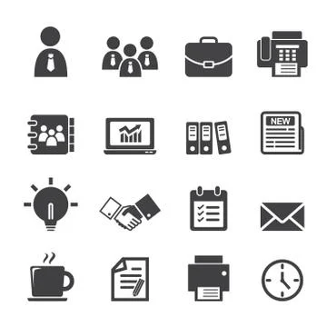 Office icon 스톡 일러스트