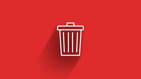Office icon. Long shadow icon. Office, great design for any purposes. Motion Stock Footage 153796402