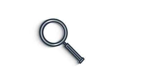 Office icon. Web 3D shadow icon set. Office, great design for any purposes Stock Footage 153821012