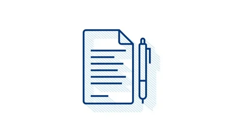 Office icon. Web icon set. Office, great design for any purposes. Motion Stock Footage 152595366