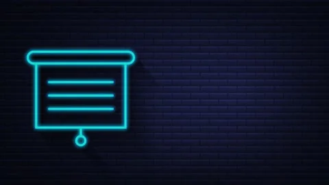 Office icon. Web icon set. Office, great design for any purposes. Motion Stock Footage 152596639