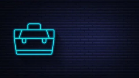 Office icon. Web icon set. Office, great design for any purposes. Motion Stock Footage 152597206