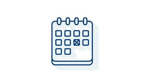 Office icon. Web icon set. Office, great design for any purposes. Motion Stock Footage 152598753