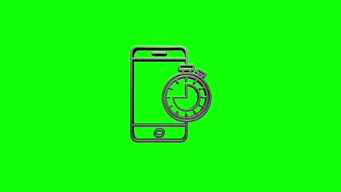 Office icon. Web icon set. Office, great design for any purposes. Motion Stock Footage 153819401