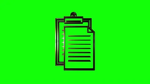 Office icon. Web icon set. Office, great design for any purposes. Motion Stock Footage 153822310