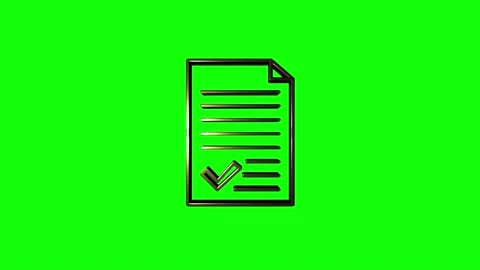 Office icon. Web icon set. Office, great design for any purposes. Motion Stock Footage 153822568