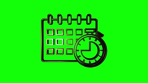 Office icon. Web icon set. Office, great design for any purposes. Motion Stock Footage 153832403