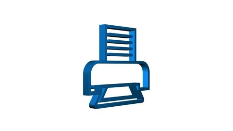 Office icon. Web icon set. Office, great design for any purposes. Motion Stock Footage 154557287