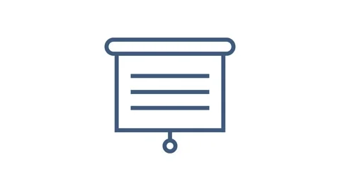 Office icon. Web icon set. Office, great design for any purposes. Motion Stock Footage 158793808