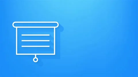 Office icon. Web icon set. Office, great design for any purposes. Motion Stock Footage 158799417