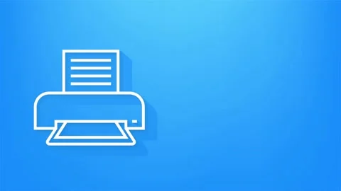 Office icon. Web icon set. Office, great design for any purposes. Motion Stock Footage 158804082